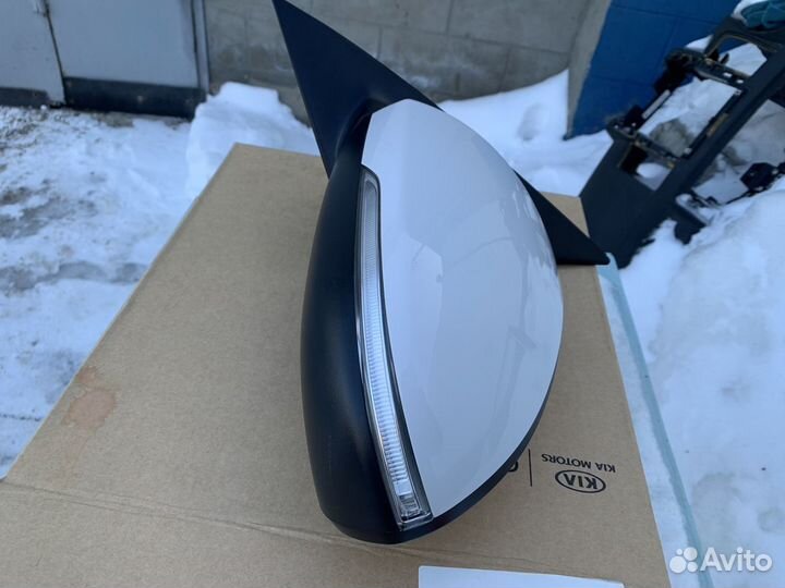 Зеркало заднего вида левое Kia Optima 4 Оригинал
