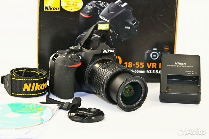 Nikon D3500 24.2MP цифрозеркалка Kit AF-S VR 18-55