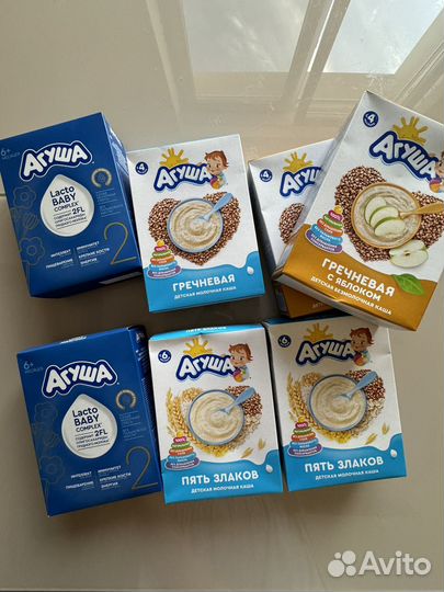 Детское питание Агуша бесплатно