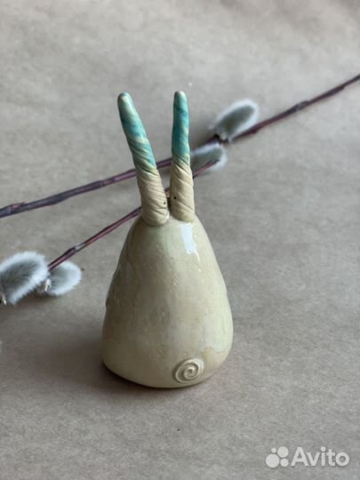 Зайчик керамический