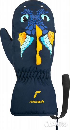 III) Варежки детские reusch Sweety Mitten Dragon