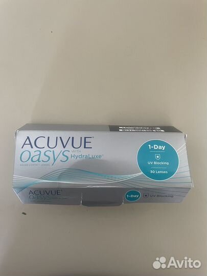 Контактные линзы Acuvue Oasys -0,75