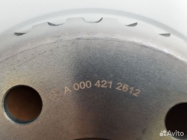 Диск тормозной передний mercedes benz A0004212612