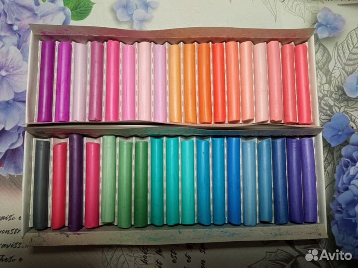 Сухая художественная пастель