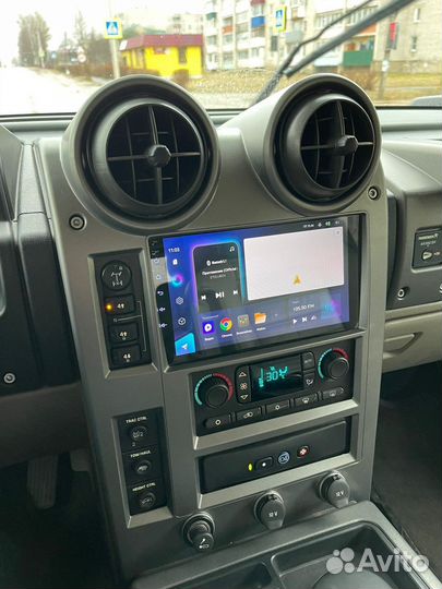 Магнитола Teyes CC3 6/128 на Hummer H2