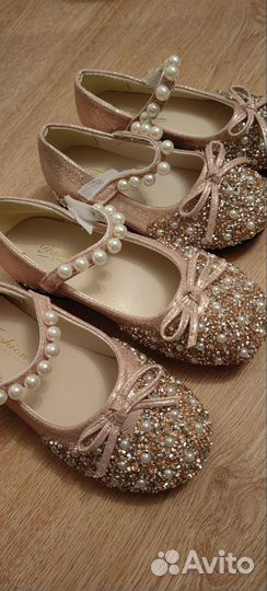 Туфли детские праздничные 27 и 30 р-р