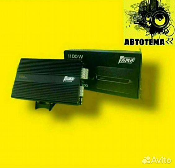Мощный 4 канальный усилитель амр mass 4.100