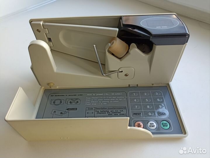 Портативный счетчик банкнот