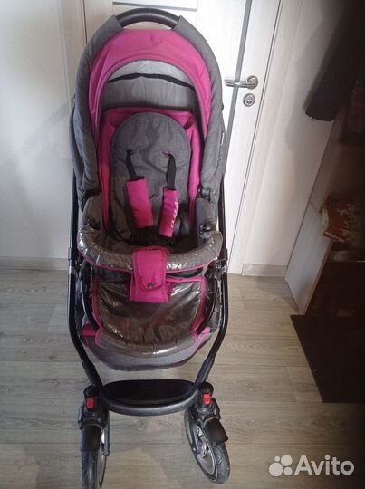 Детская коляска б/у Riko Brano 3 в 1