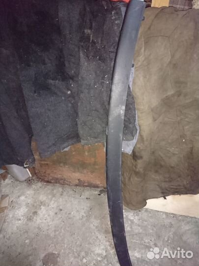 Накладка на задний бампер киа сид-1 (универсал)