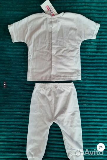 Крестильный набор для мальчика 80