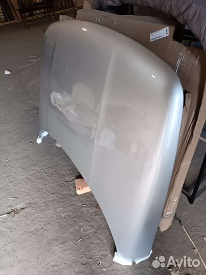 Капот ваз 2110 серебристый завод