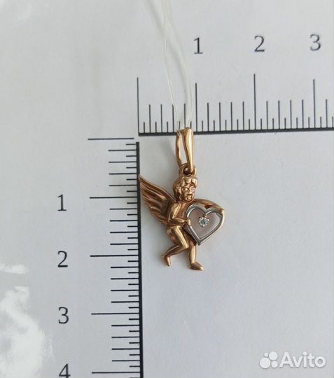 Золотой подвеска 375 пробы. Арт 152