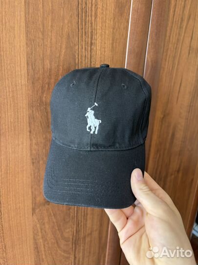 Polo ralph lauren кепка черная