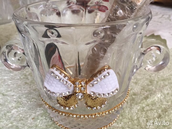 Ведерко для льда с щипцами