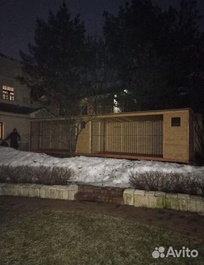 Вольер для собак уличный