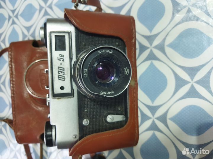 Фотоаппарат СССР зоркий 10 и фэд5в