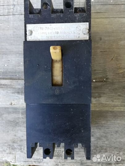 Автоматический выключатель ае 2043-10уз.хп4