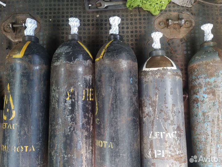 Аргон,углекислота в баллонах