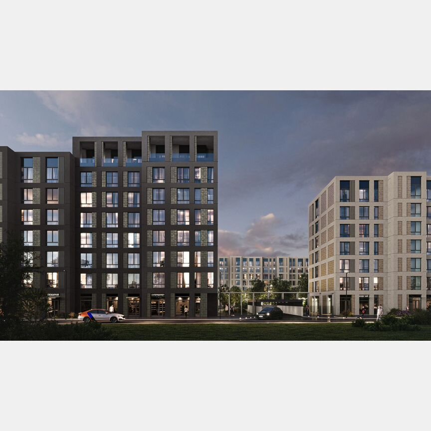 2-к. квартира, 58,8 м², 2/8 эт.