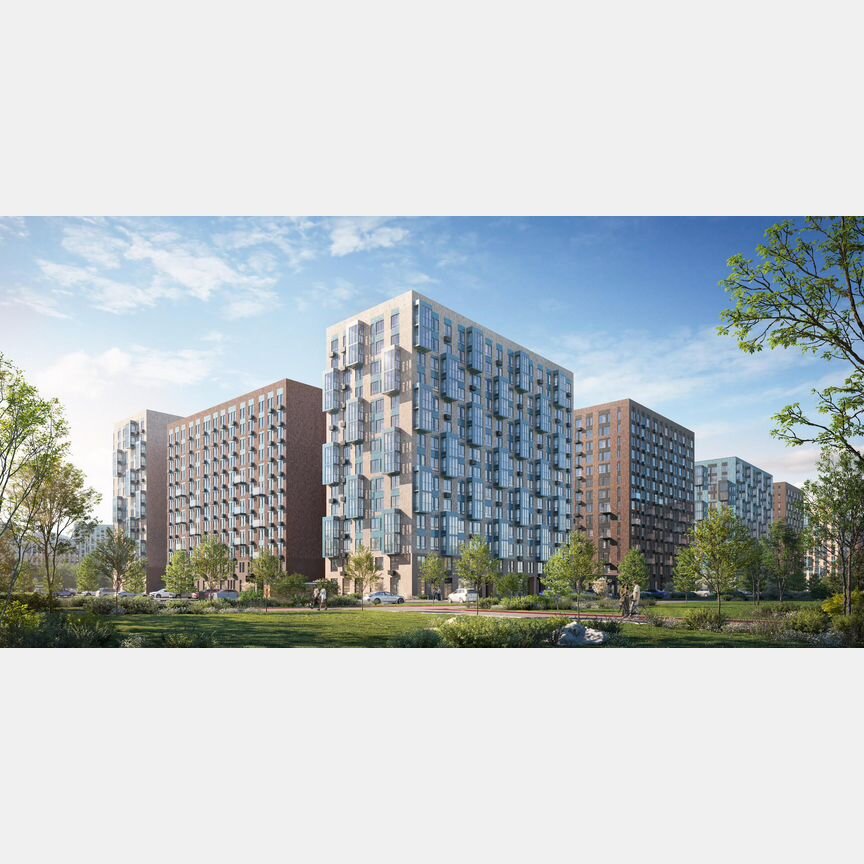 2-к. квартира, 57,4 м², 14/14 эт.