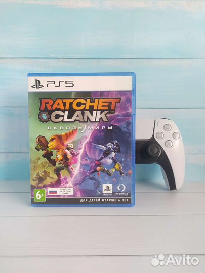 Диск PS5 Ratchet and Clank Сквозь миры