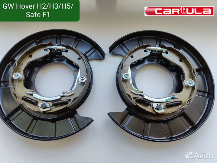 Щит задний тормозной L/R GW Hover/H3/H5/Safe f1