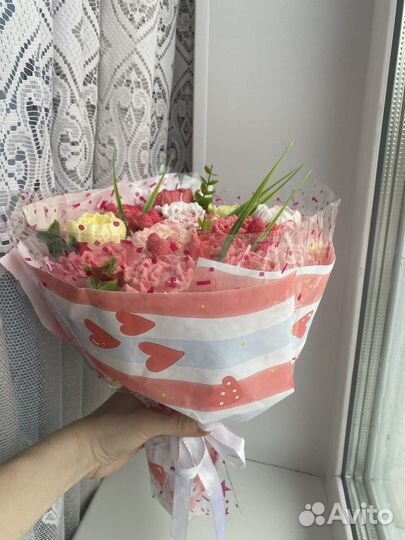 Мыло ручной работы. Букет роз