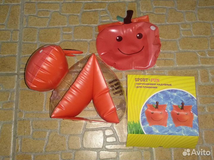 Детские надувные нарукавники для плавания