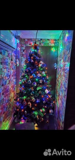 Ель искусственная 180 см бу