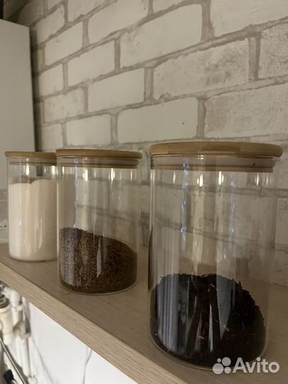 Банки для сыпучих продуктов