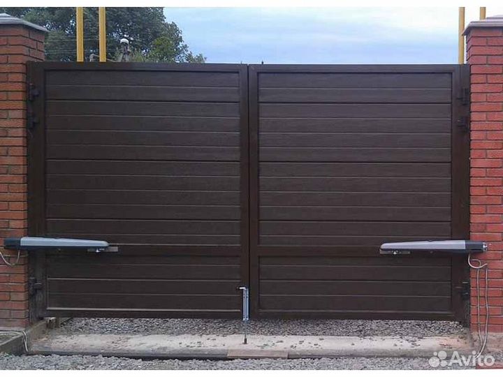 Ворота Въездные Распашные