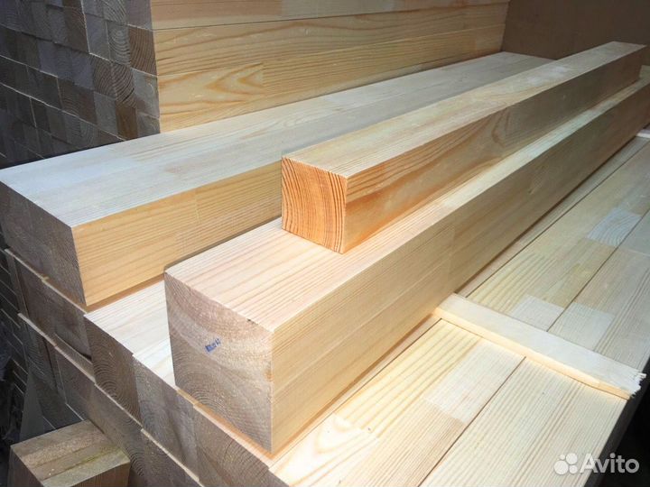 Брус камерной сушки сосна, от производителя