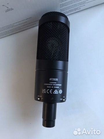 Микрофон студийный AT2035 объявление продам