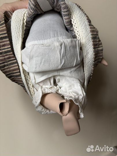 Кукла фарфоровая 30 см под реставрацию