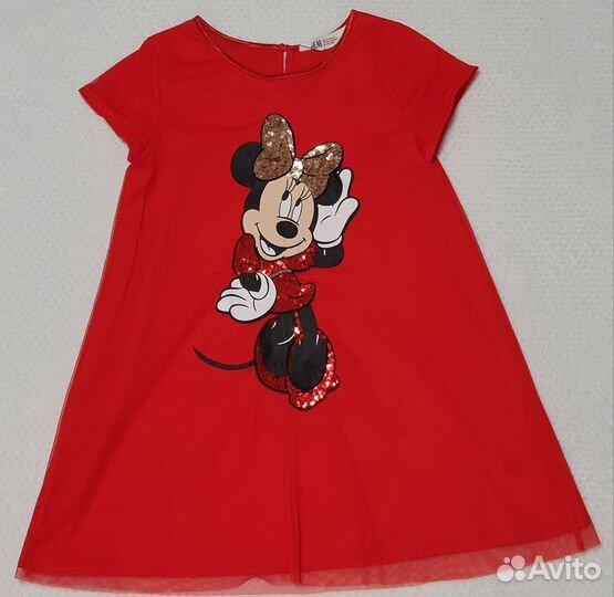 Нарядное платье H&M 122