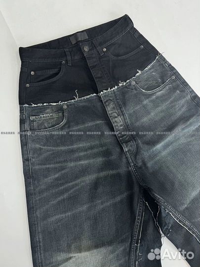 Balenciaga Hybrid Jeans джинсы широкие