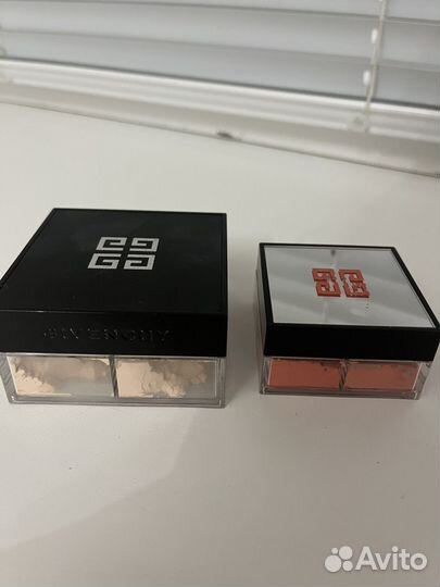 Givenchy пудра и румяна
