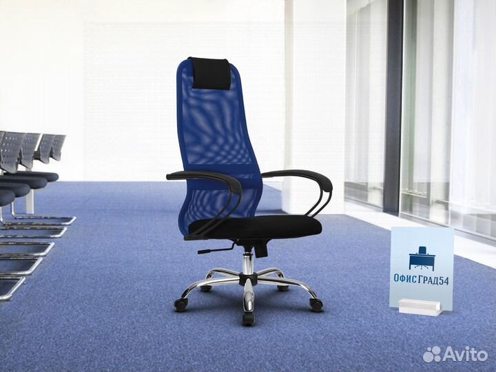 Эргономичное кресло с гарантией новое