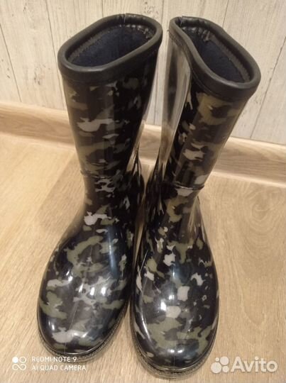 Сапоги резиновые детские