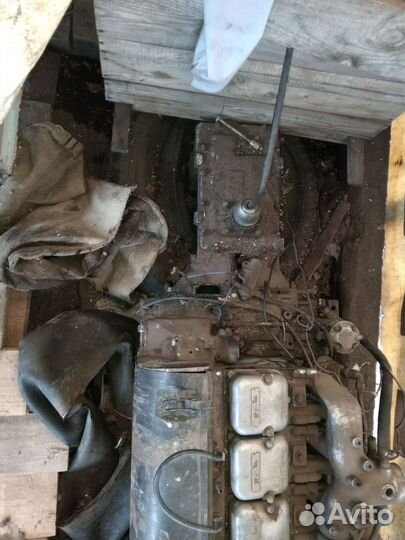 Двигатель с коробкой на газ 4301