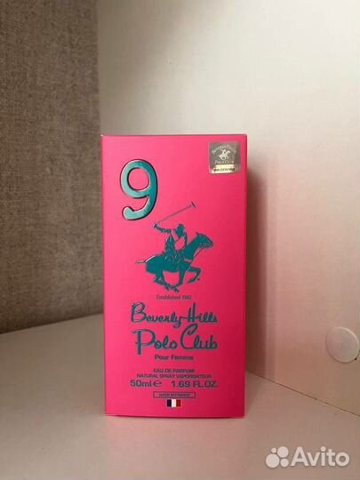 Туалетная вода женская beverly hills polo club