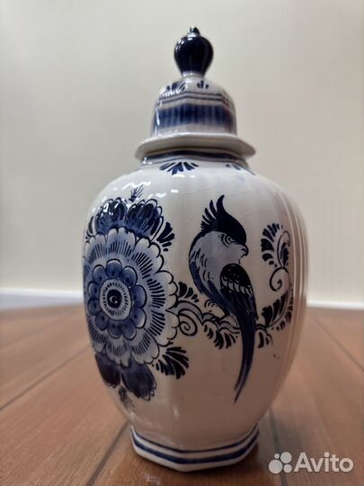 Имбирная ваза Gilde original delft handgemalt