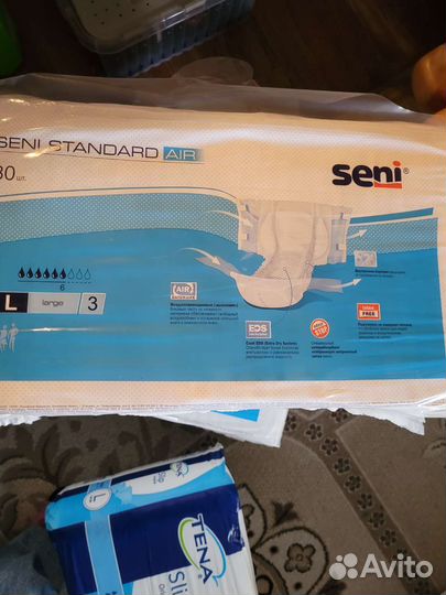 Памперсы для взрослых seni 3