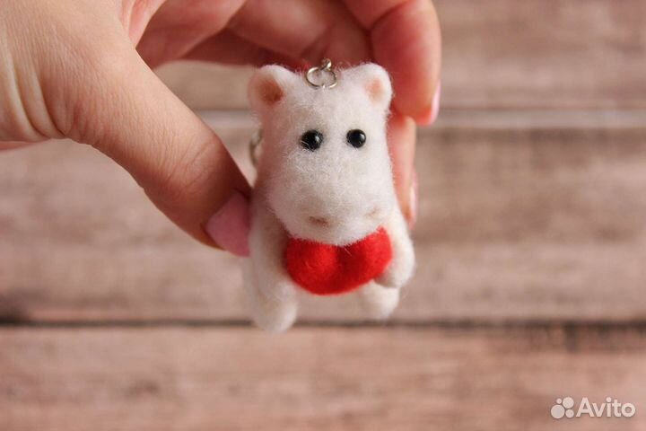 Мини бегемот 6см. Подарок