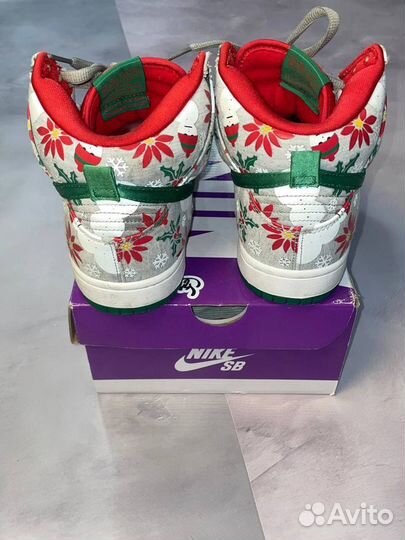 Кроссовки nike dunk sb high оригинал