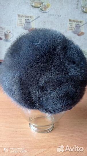 Шапка норковая женская