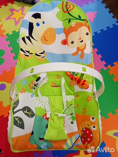 Детские качели шезлонг