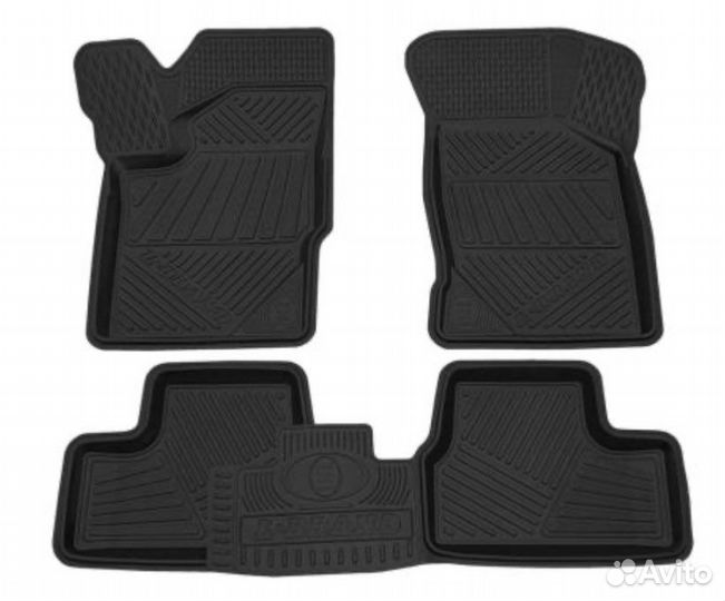 Автомобильные коврики резиновые
