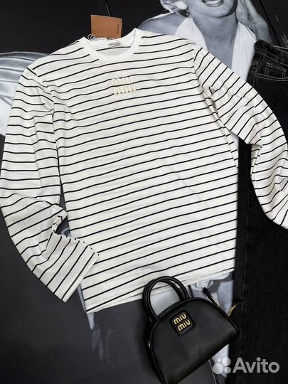 Лонгслив MIU MIU премиум